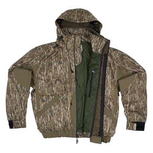 Drake Waterfowl Men's LST Reflex 3-in-1 Plus 2 Insulated Waterproof Windproof Breathable Waterfowl Hunting Jacket4