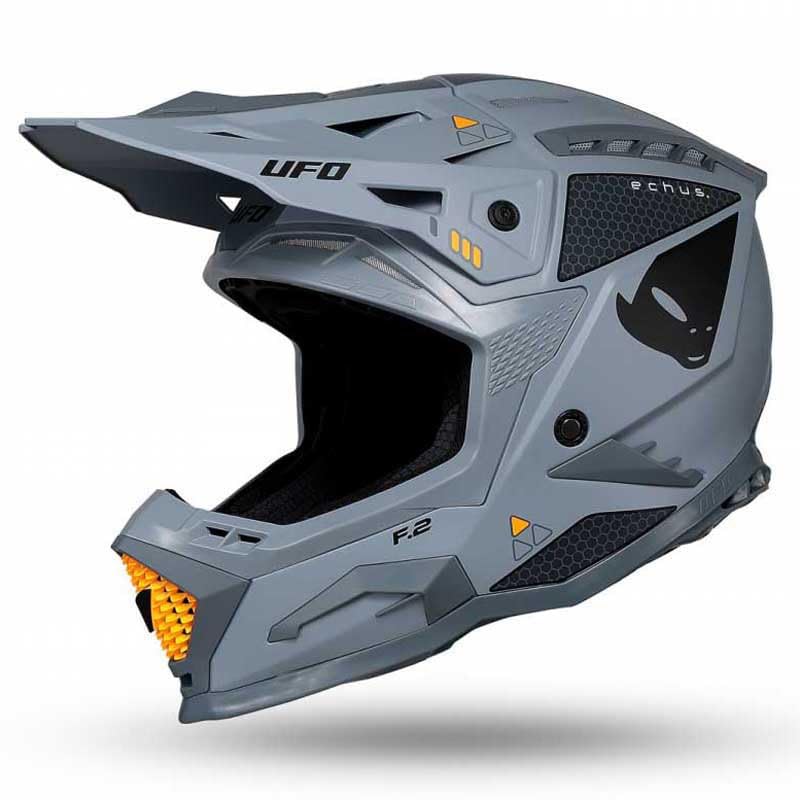 UFO PLAST CASCO ECHUS GRIGIO/ARANCIO XS