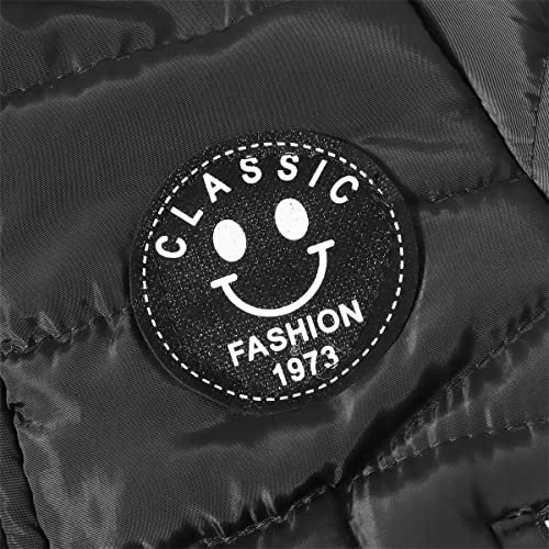 Modntoga Toddler Baby Boys Autumn Winter Down Jacket Coat Warm Padded Thick Outerwear Clothes Snowsuit Fleece (Black, 2Xl(3-4 Years) #TOP2