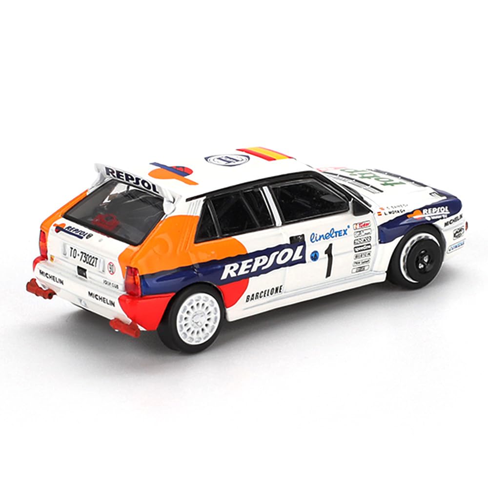 Diecast Model Car Compatible with Mini GT 1:64 Lancia Delta HF