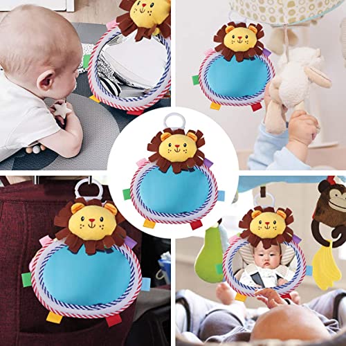 Toyandona 1Pc Baby Mirror Toy, Hanging Baby Car Mirror Floor Mirror Activity Mirror Developmental Baby Toys For Babies Newborns #TOP5