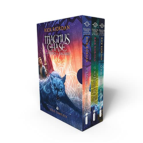 Box Magnus Chase e os deuses de asgard