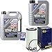 Produktbild Filter Set Inspektionspaket 6 Liter Liqui Moly Motoröl MoS2 Leichtlauf 10W-40 SCT Germany Ölfilter