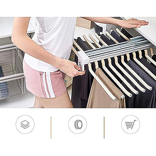 Porte-pantalon coulissant pour dressing optimisé - 3