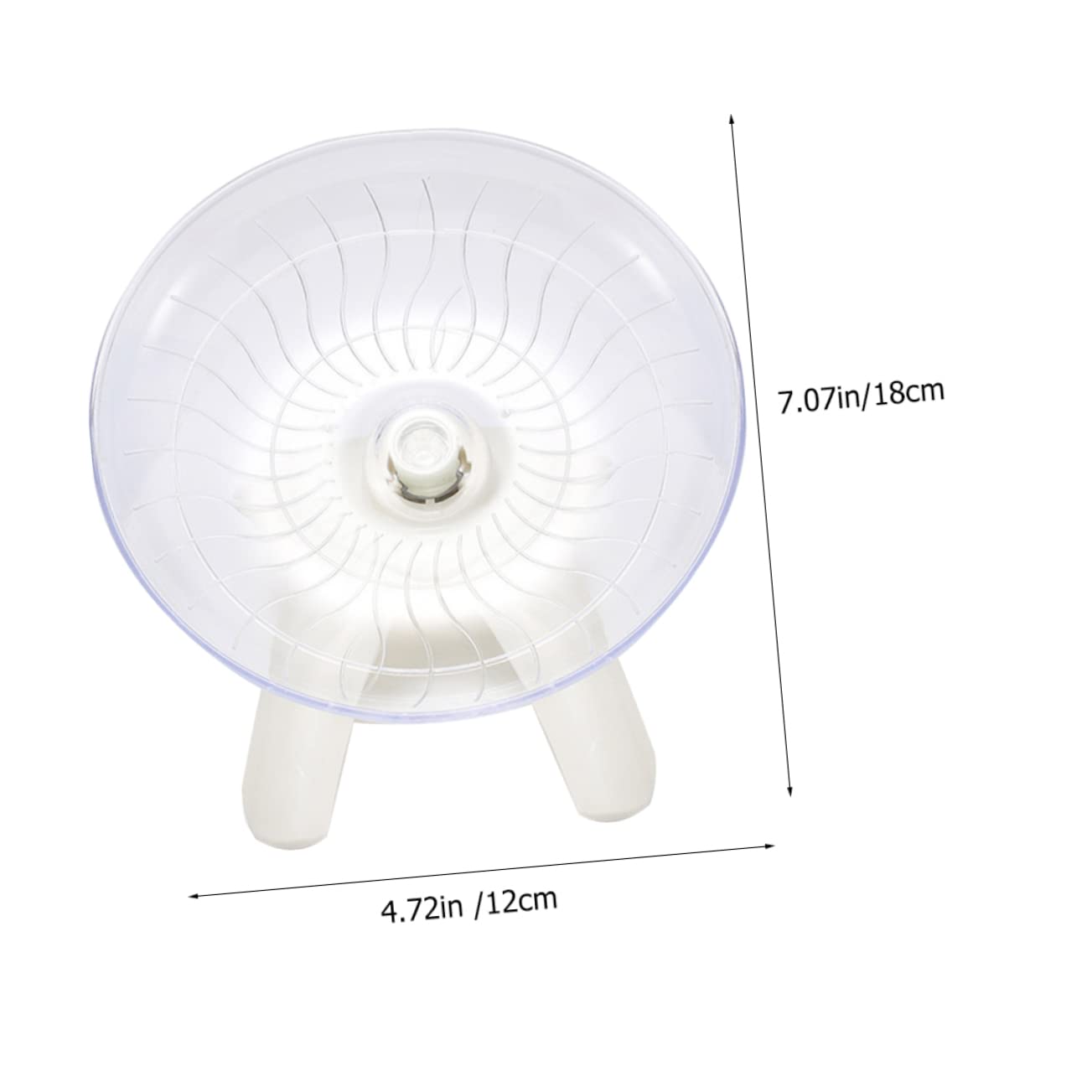 Mipcase 3piezas Rueda De Ejercicio Silenciosa para Hámster y Pequeños Roedores Juguete Interactivo para Mascotas Diseño Ruido y Saludable para Actividad y Diversión