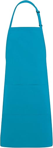 FAME Delta Plus - F8 - Aron de carnicero con dos bolsillos, turquesa (WFA83282TU)