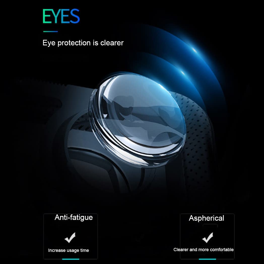 Occhiali VR, Visore Realtà Virtuale, Cuffie 3D VR Compatibile con Tutti Gli, Lente Regolabile per Film e Giochi 3D, per iPhone 13 Pro Max/13 Pro/13/12/11, per Samsung Galaxy S21, Huawei, Xiaomi