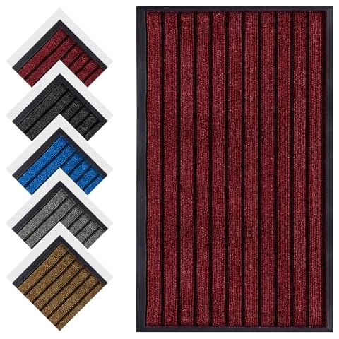 Aspire Homeware Red Door Mat 80x150cm Cover