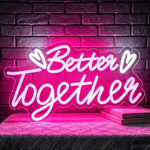 HSJNJKFU Better Neon Lights Signs Neon Sign Led Sign Light for Wall Decor
