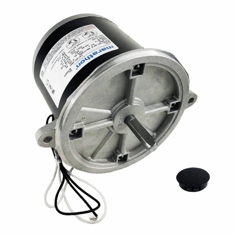 Marathon O601 48N Frame Open Drip Proof 48S17T290 Oil Burner Motor, 1/6 hp, 1725 RPM, 115 VAC, 1 Split Phase, 1 Speed, Sleeve Bearing, Flange Mount