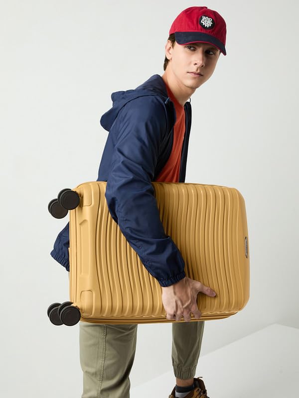 Image of Wildcraft Polypropylene Titan Luggage Bag /Trolley Bag /Suitcase for Mens & Womens | Unisex Luggage Bag with Wheels | Trolley Bag