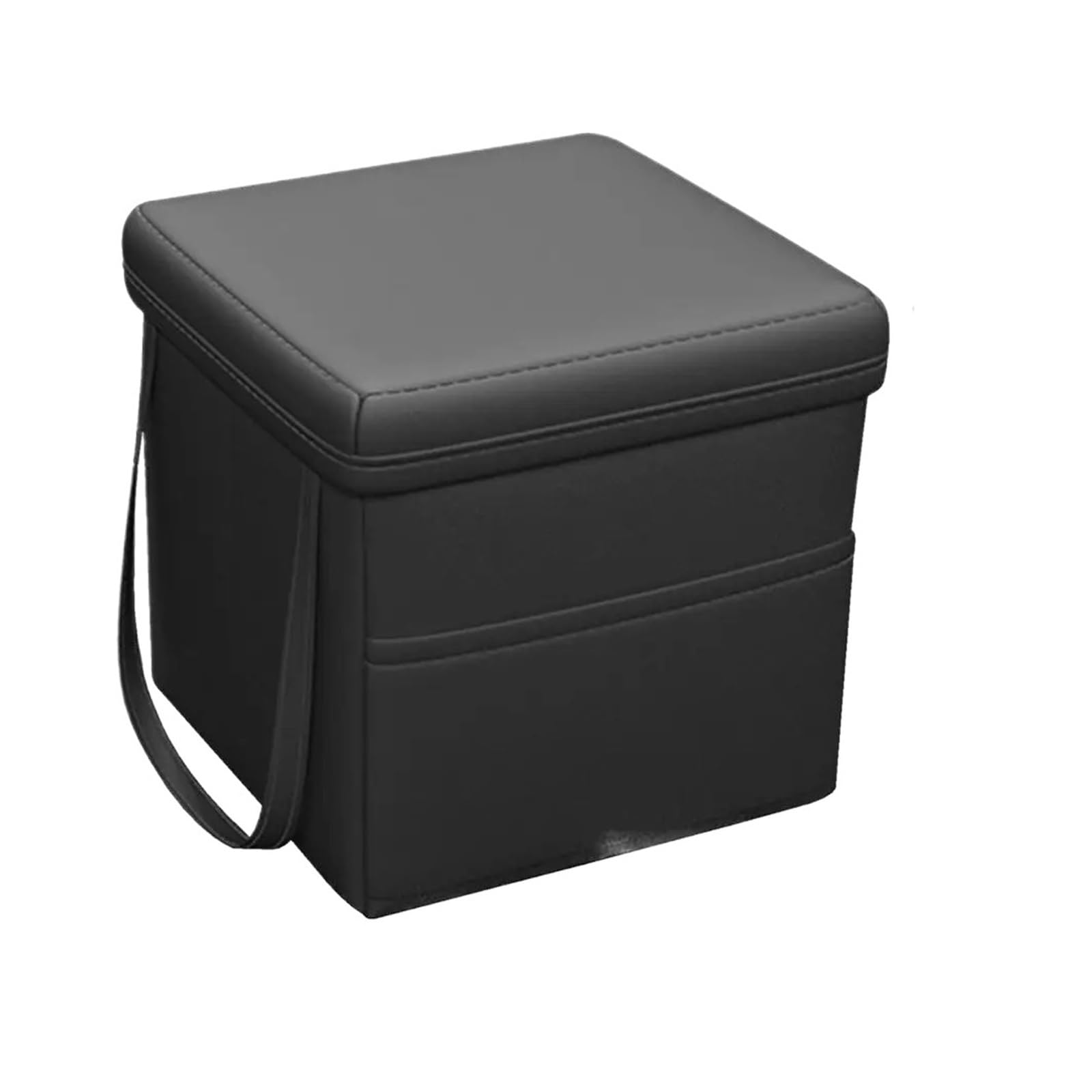 Tntgebfvbg Black Car Bin Car Trunk Organizer Foldable Folding Stowing Tidying Bag Interior Accessories For Cars Vehicle Trucks Cars Rubbish Bins(Black)