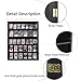 KCRasan 35 Graded Sports Card Display Frame -Baseball Card Display Case Lockable - Trading Card Collector Wall Display Holder for Basketball Football Hockey Cards, UV Protection Acrylic(Black)