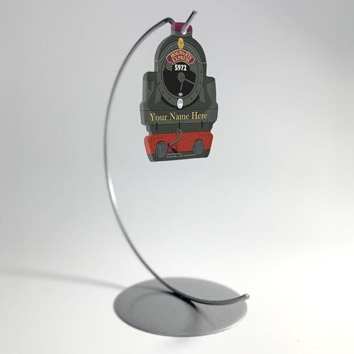 Miniatura 8 de Harry Potter Hogwarts Express Accesorio de impresión acrílica colgante en forma de tren Personaliza con tu nombre