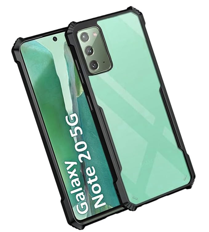 COBERTA Back Cover for SAMSUNG GALAXY NOTE 20 Back Cover Case - Black Transparent (B0CP2LLZLP) Amazon Price History, Amazon Price Tracker