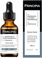 PRINCIPIA, Sérum 2% Ácidos Hialurônicos + Vitamina B5 AH-2- Hidratante Antissinais com 30ml