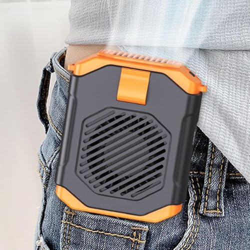 Ventilador portátil para camping y excursiones con clip de sujeción 4