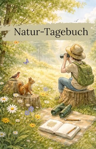 Naturtagebuch-für Kinder Beobachten, Zeichnen, Staunen: 100-seitiges A5-Journal — Empfehlung für Material auf Amazon