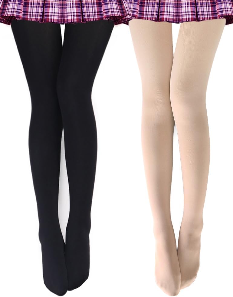 VERO MONTE Modal & Cotton Opaque Patterned Tights for Women - Knitted Tights