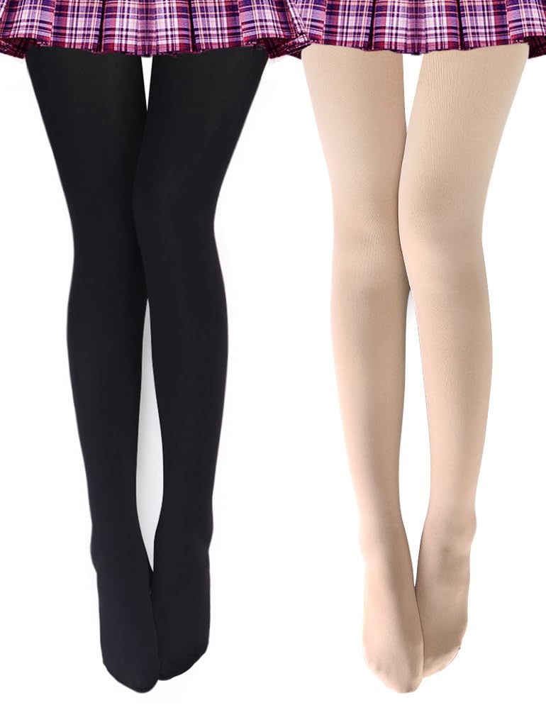 VERO MONTE Modal & Cotton Opaque Patterned Tights for Women - Knitted Tights