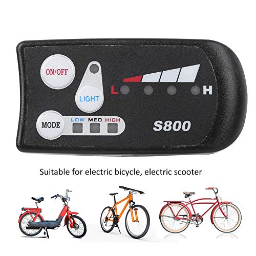 Pantalla LED EBicycle S800 monocromo repuesto display scooter 48V 5