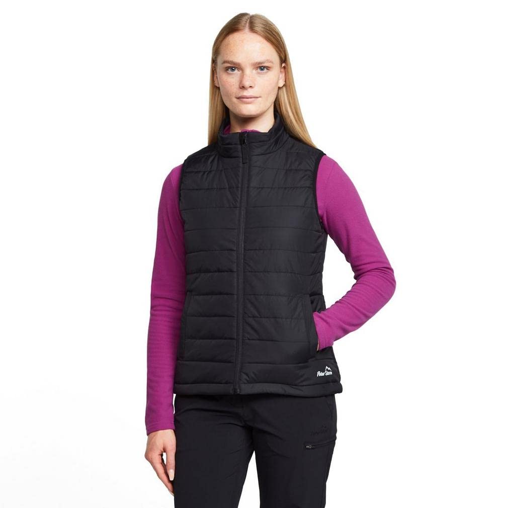 Peter StormWomen's Blisco II Gilet with High Collar & Hand Warmer Pockets, Insulated Vest, Warm, Water-repellent, Lightweight & Packable Bodywarmer, Walking, Hiking & Outdoor Recreation