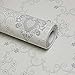 Yifely Victoria Style Self-Adhesive Shelf Drawer Liner Removable Countertops Protective Paper 45x300cm