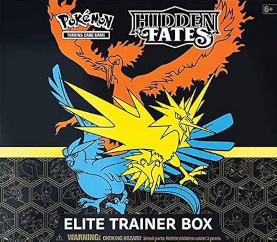 ポケモンカード Hidden Fates Elite Trainer Box POKEMON HIDDEN FATES ELITE TRAINER BOX - Breakaway Sports Cards