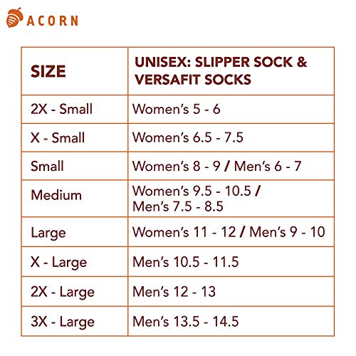 image for Acorn Unisex-Adult Original Slipper Sock, Flexible Cloud Cushion Footb