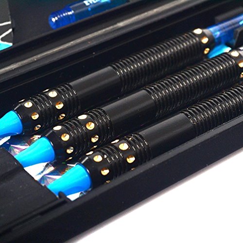 Cuesoul 16 Grams Soft Tip Darts Set With Dart Case - Brass Barrels #TOP4