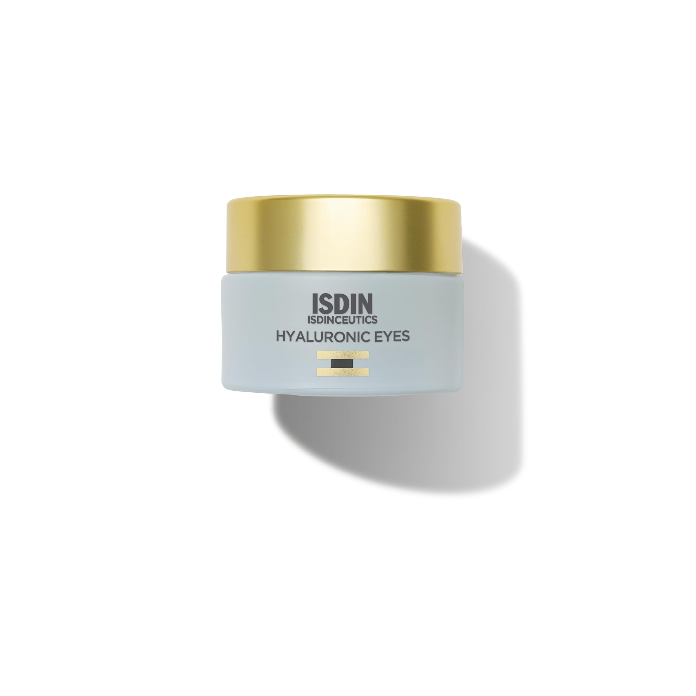 ISDIN Isdinceutics Hyaluronic Eyes, Contorno De Ojos Hidratante Con Ácido Hialurónico, Efecto Refrescante Y Descongestionante, +180% De Hidratación En 2 Horas, Probado Oftalmológico - 15 g