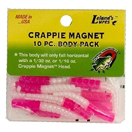 Leland Lures 141164-Maurice Crappie Magnet Pink Pearl Fishing Equipment (Piece 15)