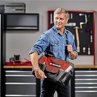 Original Einhell Tasche Bag 45/29 (für Werkzeuge & Zubehör, langlebig mit verstärktem Boden, Tragegurt, Tragegriff, verschiedene Taschen und Fächer) – Ansicht 2
