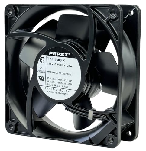 Ventilador de refrigeración PAPST TYP 4606X 115V 20W 120mm alta temperatura 7