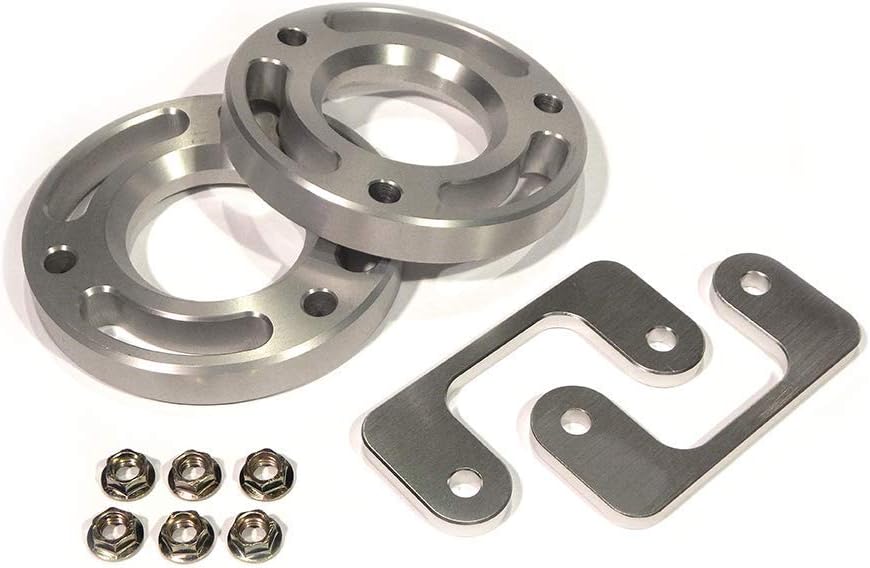 "Southern Truck 15009 2.25"" Aluminum 6 Lug Front Leveling Kit", fits 2007-2019 gmc/chevy 1500, pu/suv
