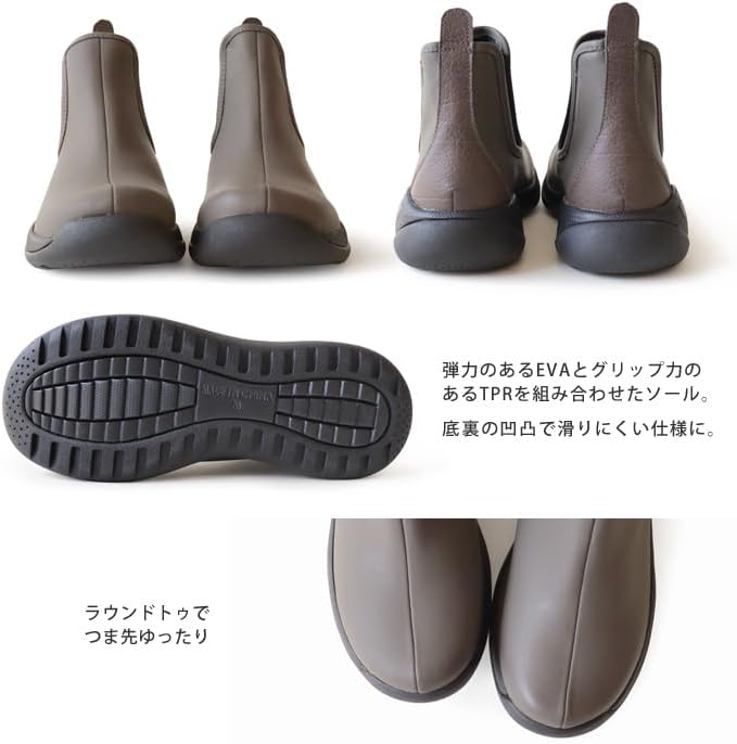 [RegettaCanoe] プラットフォーム CCME-007 レディース 防水シューズ サイドゴア 歩きやすい 履きやすい 疲れ