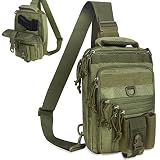 DegeTMVe Dual Pistol Holster Chest Bag Concealed Carry Sling Crossbody Tactical Range Gun Convertibl