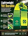 KNK 2026 Soccer Fan Scarf – Double Sided Reversible Football Supporter Scarf with Soft Velvet Feel (Brasil) gallery image