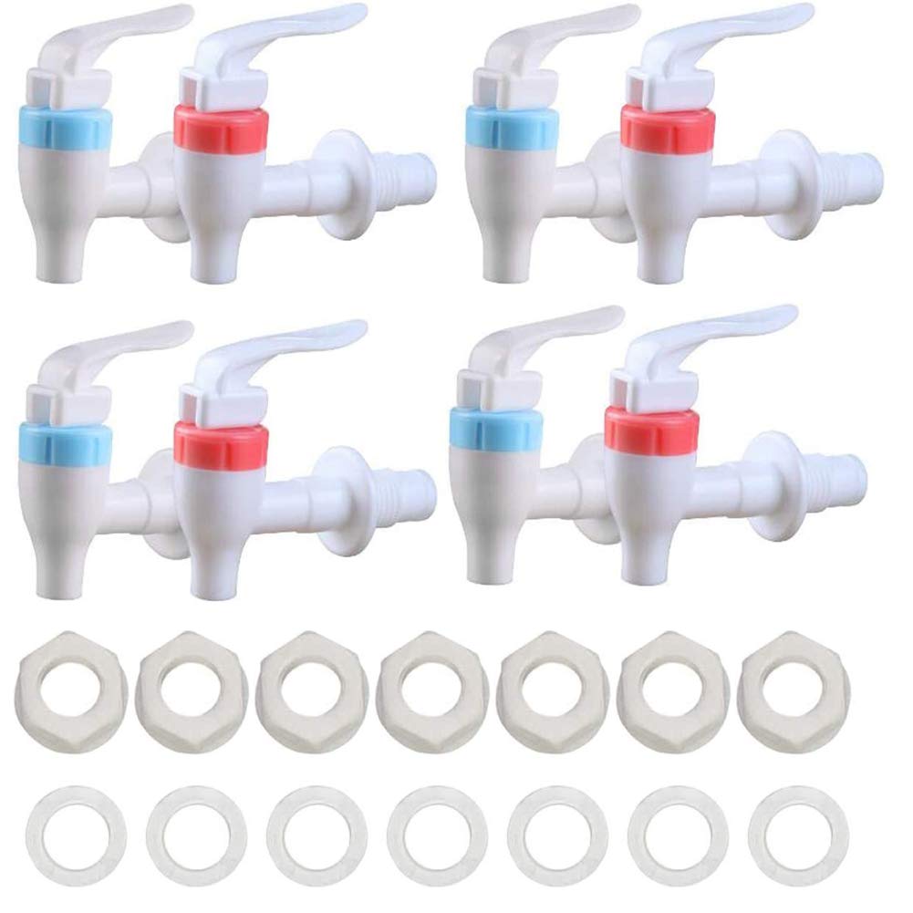 Buy 8 Sets Water Cooler Faucet,Plastic Water Dispenser Tap,Water Bottle