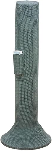 PAIKIUU Tower Fan Elastic Polyester Dust Cover - Floor Standing Green Dustproof Storage Protection for Household Fans