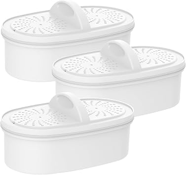 AQUA CREST PF-01A Water Filter Replacement for Waterdrop Pitchers, 3 Pack | Replacement for Waterdrop Pitcher and Dispenser, Reduces Lead, PFAS, PFOA/PFOS, Chlorine, Last Up to 3 Months or 200 Gallons