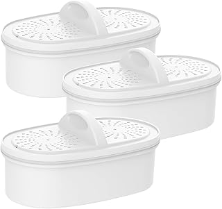 Replacement for All Waterdrop Pitcher and Dispenser Filtration Systems, Fits Waterdrop WD-PF-01A Plus, Reduces Lead, PFAS, PFOA/PFOS, Chlorine, Last Up to 200 Gallons (Pack of 3), AQUA CREST