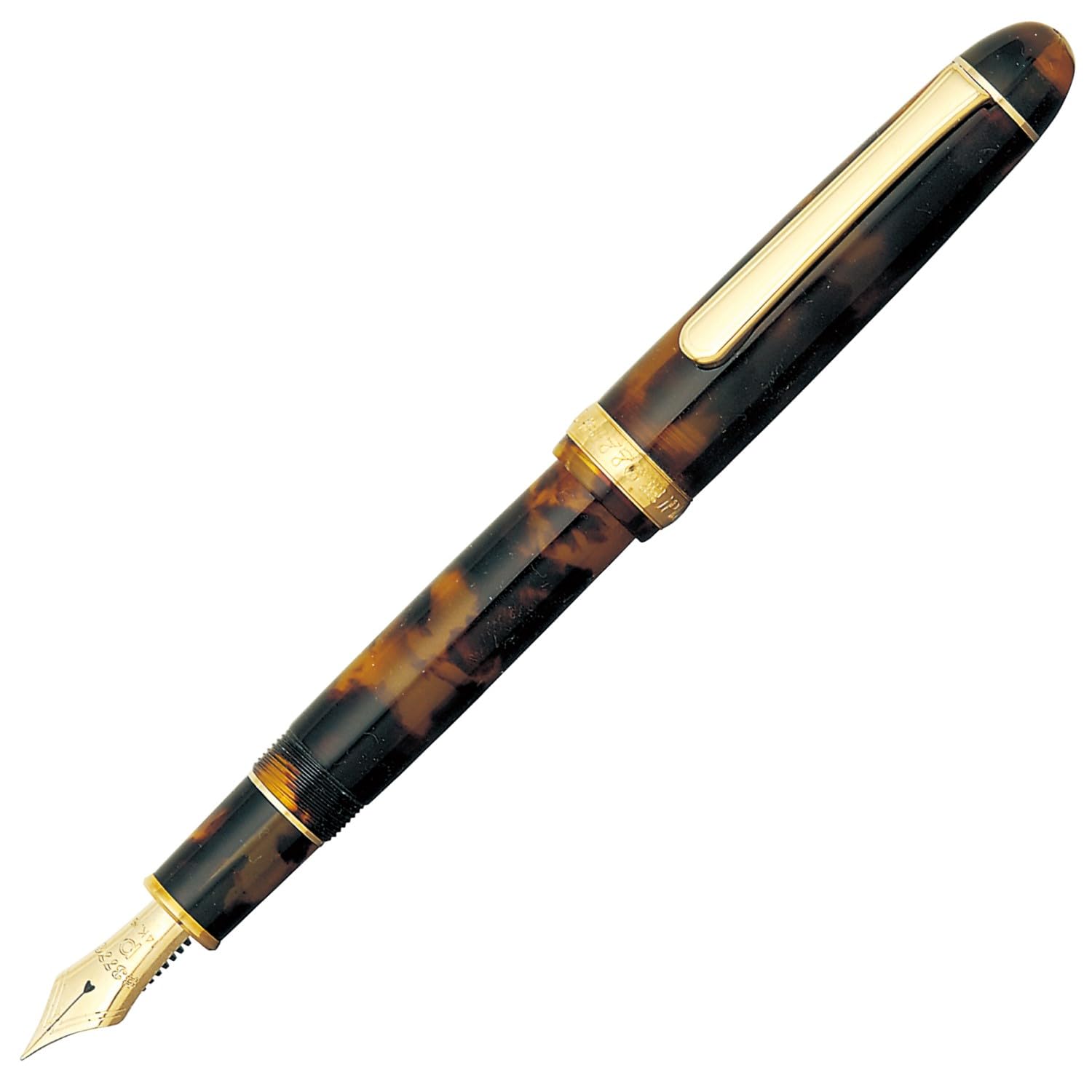 プラチナ PLATINUM 万年筆 PTB-35000 Amazon | プラチナ万年筆 万年筆 セルロイド 太字 ベッコウ PTB-35000