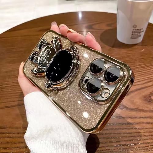 Coque iPhone 17 Pro évitez les chutes de téléphone grâce au support astronaute