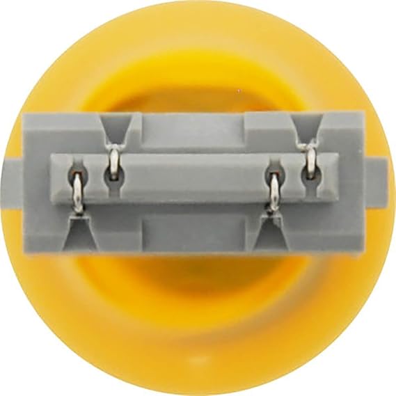 SYLVANIA 4157NA Long Life Miniature Amber Automotive Bulb, 2 Bulbs
