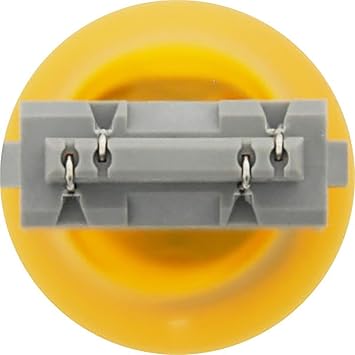 SYLVANIA 4157NA Long Life Miniature Amber Automotive Bulb, 2 Bulbs