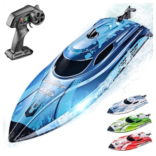 BEZGAR RC Boat TX126-12 Inch Remote Control Boat for Lakes and Pools