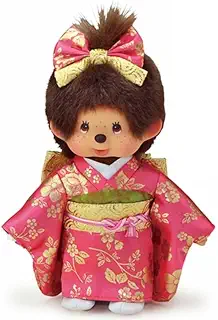 セキグチ(Sekiguchi) 振袖モンチッチ 女の子 205004 H20×W15×D6cm
