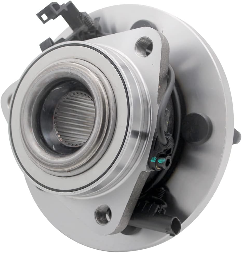 513229 Front Wheel Bearing Hub Assembly 5 Lugs Compatible with Dodge Dakota, Mitsubish Raider,Ram Dakota Low-Runout Wheel Bearing w/ABS