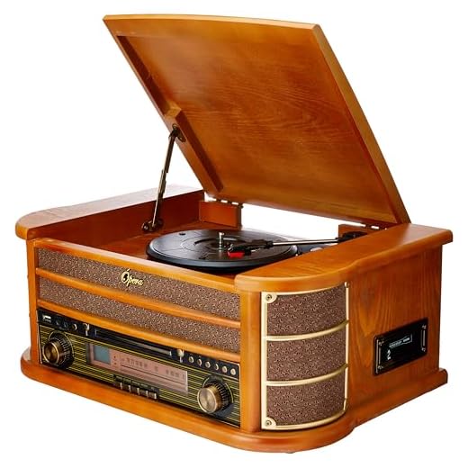 Vitrola com CD, K7, FM, USB e Bluetooth, Bivolt, Raveo, Ópera BT, 10